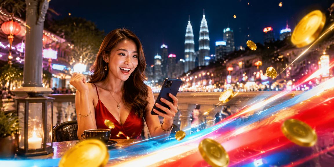 Pengguna Malaysia melayari kasino dalam talian reno14 melalui telefon mudah alih